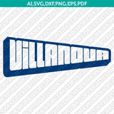 Villanova Wildcats SVG Bundle | NCAA College Vector Cricut