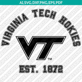 Virginia Tech Hokies SVG Bundle | NCAA College Vector Cricut