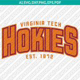 Virginia Tech Hokies SVG Bundle | NCAA College Vector Cricut