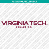 Virginia Tech Hokies SVG Bundle | NCAA College Vector Cricut