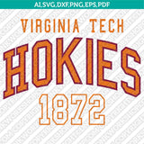 Virginia Tech Hokies SVG Bundle | NCAA College Vector Cricut