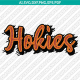 Virginia Tech Hokies SVG Bundle | NCAA College Vector Cricut