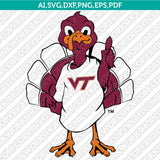 Virginia Tech Hokies SVG Bundle | NCAA College Vector Cricut