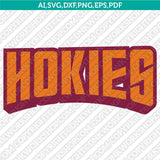 Virginia Tech Hokies SVG Bundle | NCAA College Vector Cricut