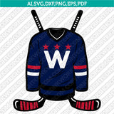 Washington Capitals SVG Bundle – NHL Hockey Logo Vector Cricut