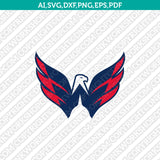 Washington Capitals Logo SVG | NHL Hockey Vector Cricut Silhouette