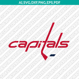 Washington Capitals Logo SVG | NHL Hockey Vector Cricut Silhouette