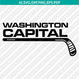 Washington Capitals SVG Bundle – NHL Hockey Logo Vector Cricut
