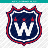 Washington Capitals SVG Bundle – NHL Hockey Logo Vector Cricut