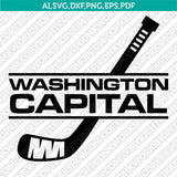 Washington Capitals SVG Bundle – NHL Hockey Logo Vector Cricut