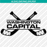 Washington Capitals SVG Bundle – NHL Hockey Logo Vector Cricut