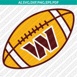 Washington Commanders SVG Bundle – NFL Football Logo Vector Cricut