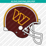 Washington Commanders SVG Bundle – NFL Football Logo Vector Cricut