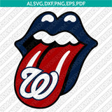 Washington Nationals SVG Bundle – MLB Baseball Logo Vector Cricut