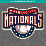 Washington Nationals SVG Bundle – MLB Baseball Logo Vector Cricut