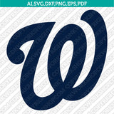 Washington Nationals SVG Bundle – MLB Baseball Logo Vector Cricut
