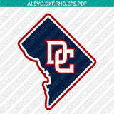 Washington Nationals SVG Bundle – MLB Baseball Logo Vector Cricut