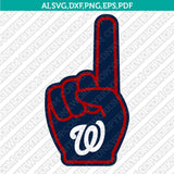 Washington Nationals SVG Bundle – MLB Baseball Logo Vector Cricut