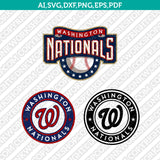 Washington Nationals SVG Logo | Baseball Cut Files for Cricut