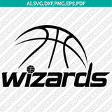 Washington Wizards Logo SVG Vector PNG Cricut & Silhouette
