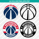 Washington Wizards Logo SVG Vector PNG