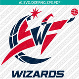Washington Wizards Logo SVG Vector PNG Cricut & Silhouette