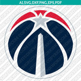Washington Wizards Logo SVG Vector PNG Cricut & Silhouette