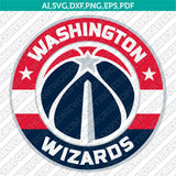 Washington Wizards Logo SVG Vector PNG Cricut & Silhouette
