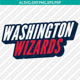 Washington Wizards Logo SVG Vector PNG Cricut & Silhouette