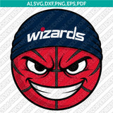 Washington Wizards Logo SVG Vector PNG Cricut & Silhouette