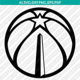 Washington Wizards Logo SVG Vector PNG Cricut & Silhouette