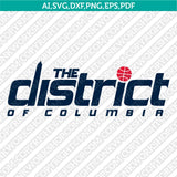 Washington Wizards Logo SVG Vector PNG Cricut & Silhouette