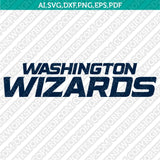 Washington Wizards Logo SVG Vector PNG Cricut & Silhouette