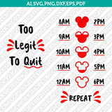 Water Tracker Bottle Mickey SVG Cut File Cricut Vector Sticker Decal Silhouette Cameo Dxf PNG Eps