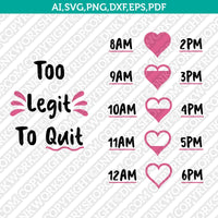 Water Tracker Bottle Heart SVG Cut File Cricut Vector Sticker Decal Silhouette Cameo Dxf PNG Eps