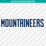 West Virginia Mountaineers SVG Bundle | NCAA College Vector Cricut