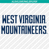 West Virginia Mountaineers SVG Bundle | NCAA College Vector Cricut