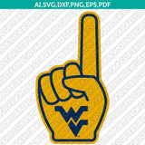 West Virginia Mountaineers SVG Bundle | NCAA College Vector Cricut
