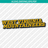 West Virginia Mountaineers SVG Bundle | NCAA College Vector Cricut