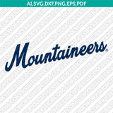 West Virginia Mountaineers SVG Bundle | NCAA College Vector Cricut