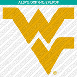 West Virginia Mountaineers SVG Bundle | NCAA College Vector Cricut