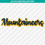 West Virginia Mountaineers SVG Bundle | NCAA College Vector Cricut