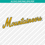West Virginia Mountaineers SVG Bundle | NCAA College Vector Cricut