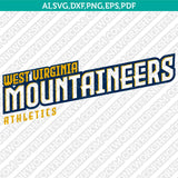 West Virginia Mountaineers SVG Bundle | NCAA College Vector Cricut