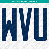 West Virginia Mountaineers SVG Bundle | NCAA College Vector Cricut