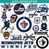 Winnipeg Jets Logo SVG Vector for Fast Production Workflow