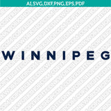 Winnipeg Jets Logo SVG Vector for Fast Production Workflow