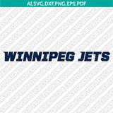 Winnipeg Jets Logo SVG Vector for Fast Production Workflow