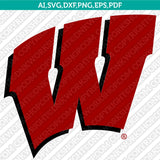  Wisconsin Badgers Logo SVG Bundle | NCAA College Vector Cricut