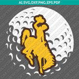 Wyoming Cowboys SVG Bundle | NCAA College Vector Cricut